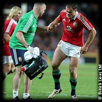 Waratahs British Lions Jamie Roberts injury